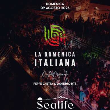 LA DOMENICA ITALIANA SEALIFE 9 AGOSTO