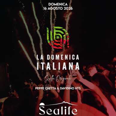 LA DOMENICA ITALIANA SEALIFE 16 AGOSTO