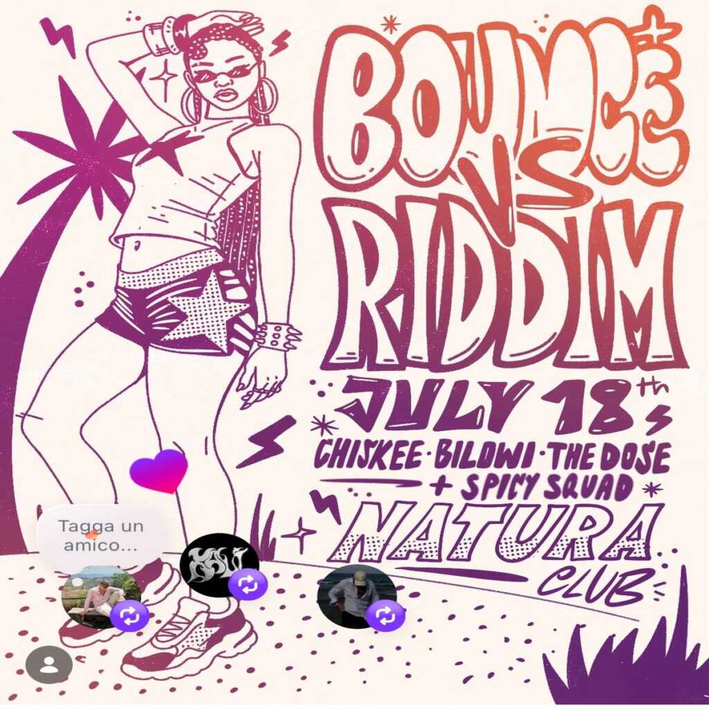 Locandina Bounce Vs Riddim