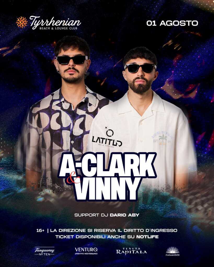 Locandina Tyrrhenian - Vinny E Clark
