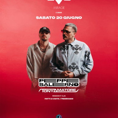 ✨MIRAGE ✨ Sabato 20 Giugno
