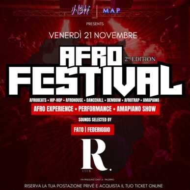AFRO FESTIVAL 21.11.2025 – R Club
