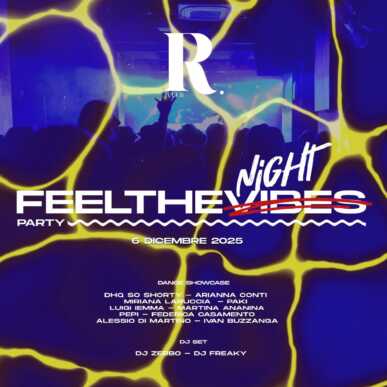 FEEL THE VIBES 6.12.2025 – R Club