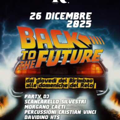 BACK TO THE FUTURE 26.12.2025 – R Club