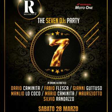 THE SEVEN DJ’S PARTY – Sabato 28.03.2026 | R Club