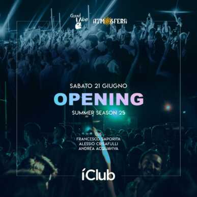 OPENING SUMMER SEASON 21.06.2025 – IClub