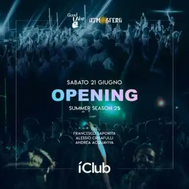 OPENING SUMMER SEASON 21.06.2025 – IClub