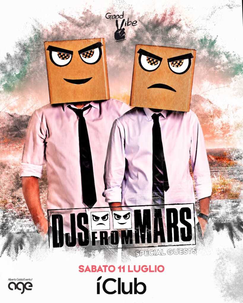 Locandina Dj's From Mars