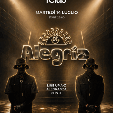 ALEGRìA | MARTEDI 14.07.2026