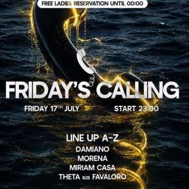 FRIDAY’S CALLING 17.07.2026 | IClub