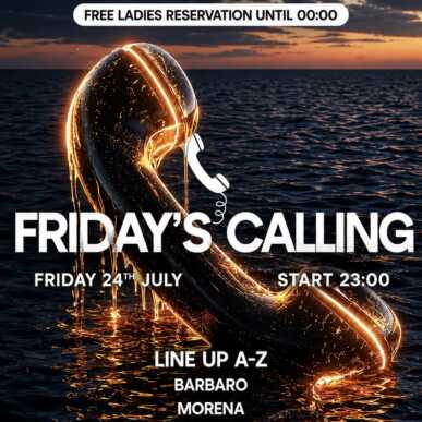 FRIDAY’S CALLING 24.07.2026 | IClub