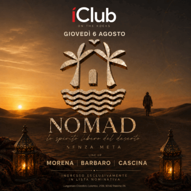 NOMAD | GIOVEDI 6 AGOSTO 2026 | IClub