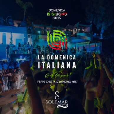 LA DOMENICA ITALIANA 15.06.2025 – Solemar Club