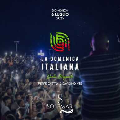 LA DOMENICA ITALIANA 6.07.2025 – Solemar Club