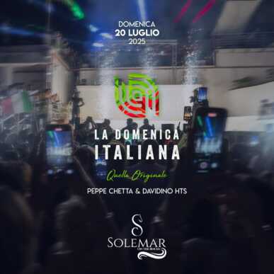 LA DOMENICA ITALIANA 20.07.2025 – Solemar Club