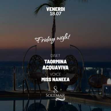 VENERDI 18.07.2025 – Solemar Club