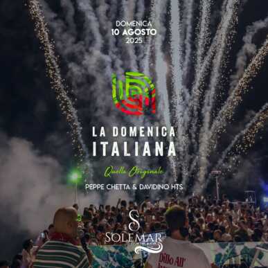 LA DOMENICA ITALIANA 10.08.25 Solemar Club