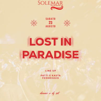 Sabato 23.08.2025 | Solemar Club