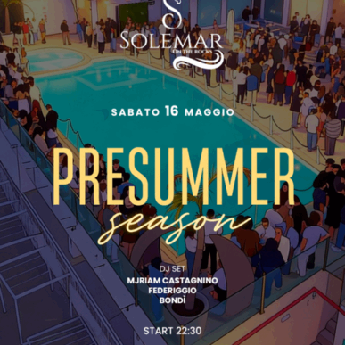 SABATO 16.05.2026 | Solemar Club
