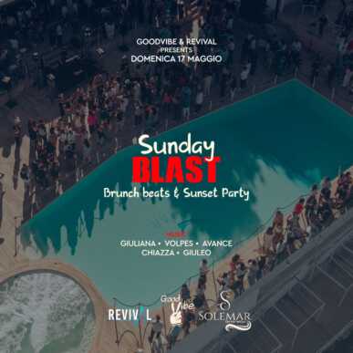SUNDAY BLAST 17.05.2026 | Solemar Club