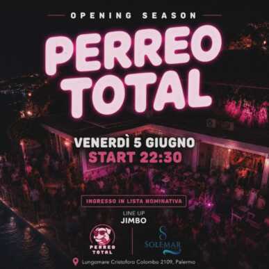 PERREO TOTAL | VENERDI 5 GIUGNO 2026 | Solemar Club