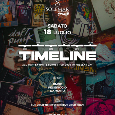 TIMELINE | Sabato 18.07.2026 | Solemar Club