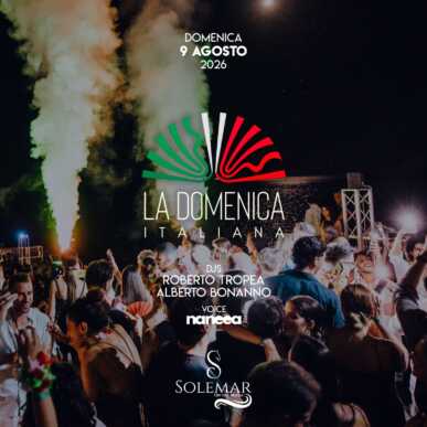 LA DOMENICA ITALIANA 09.08.2026 | Solemar Club