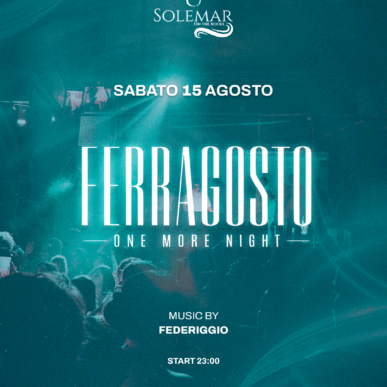 ONE MORE NIGHT | SABATO 15 AGOSTO | SOLEMAR
