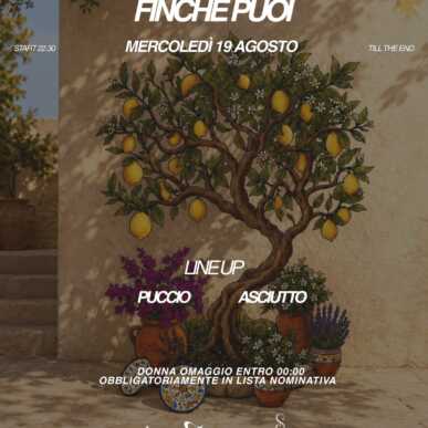 Mercoledi 19.08.2026 | Solemar Club