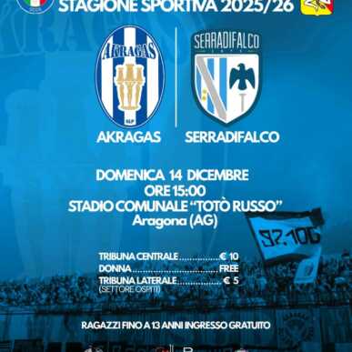 VIRTUS AKRAGAS SLP-SERRADIFALCO