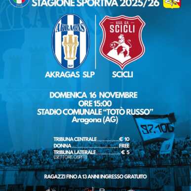 VIRTUS AKRAGAS SLP-CR SCICLI