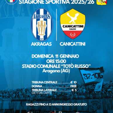 VIRTUS AKRAGAS SLP-CANICATTINI
