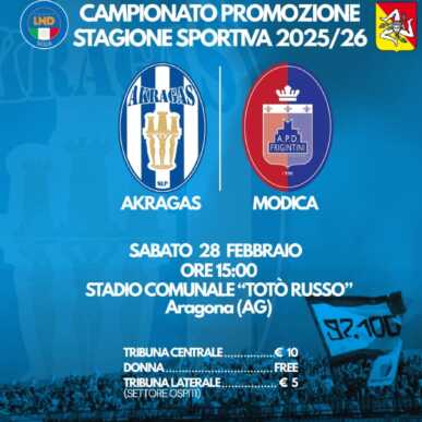 VIRTUS AKRAGAS SLP-Frigintini Modica