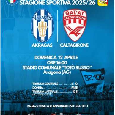 VIRTUS AKRAGAS SLP- caltagirone