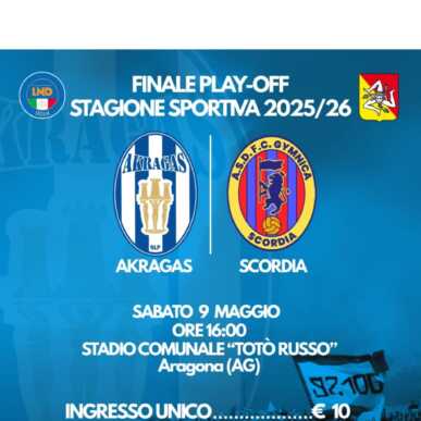 VIRTUS AKRAGAS SLP- SCORDIA