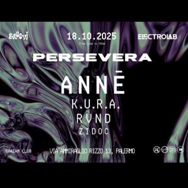 PERSEVERA @shazamclub