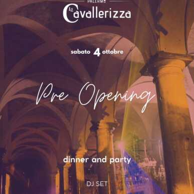 PRE OPENING Sabato 4.10.2025 – La Cavallerizza