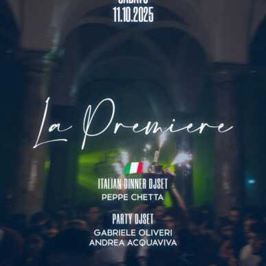 LA PREMIERE Sabato 11.10.205 – La Cavallerizza