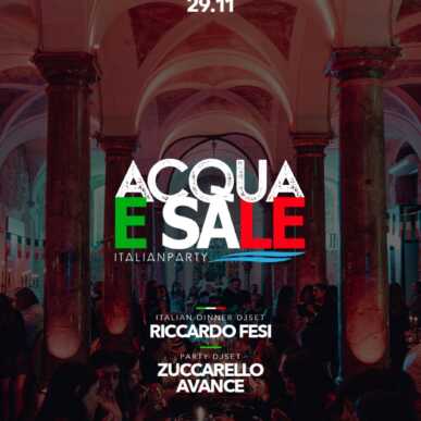 ACQUA E SALE Sabato 26.11.2025 | La Cavallerizza