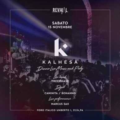 SABATO 15 NOVEBRE kALHESA
