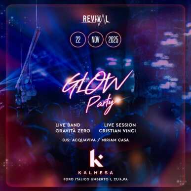 SABATO 22 NOVEBRE kALHESA REVIVAL